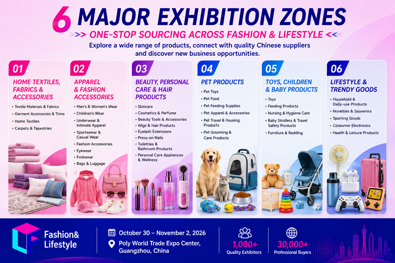 Where to Source Fashion and Lifestyle Products in China: A Buyer’s Guide to Guangzhou International Fashion & Lifestyle Fair